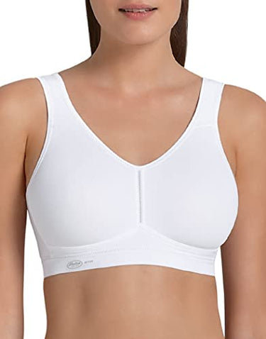 Anita Active Damen BH (Ohne Bügel) 5521 Sport-BH, Gr. 70D, Weiß (weiß 006) im Sale